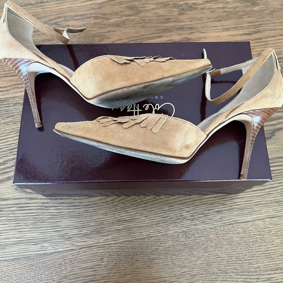 Cole Haan Size 8.5 Suede Pumps - Picture 10 of 12